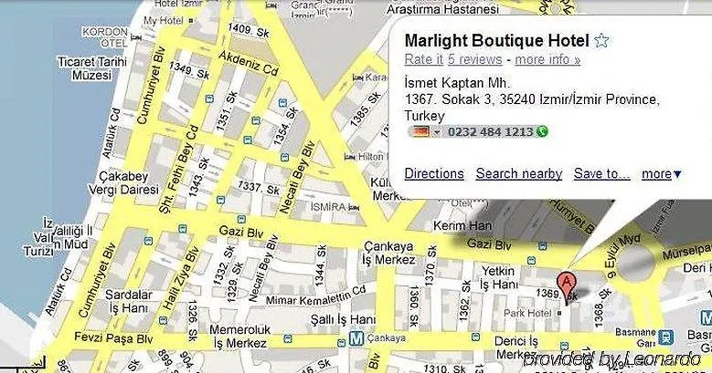 Marlight Boutique Hotel Izmir 4*,